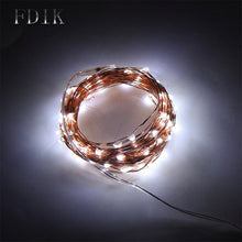 Load image into Gallery viewer, LED String Light Copper Wire Fariy Light,USB/Battery Operated Garland Decoration 2M 5M 10M Wedding Christmas Light Party Lights